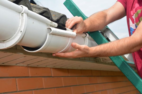 Large Gutter Repair in Coeur D Alene