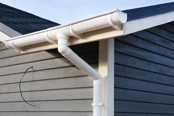 PVC Rain Gutter Installation in Coeur D Alene