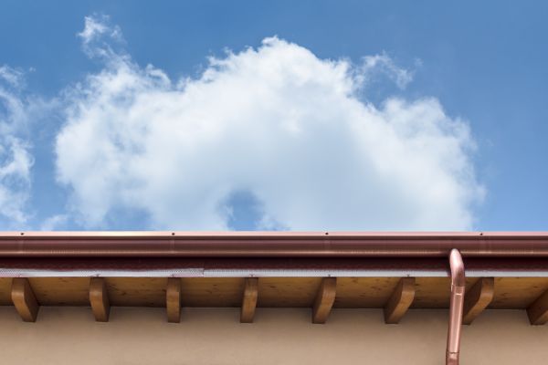 Copper Gutter Installation in Coeur D Alene