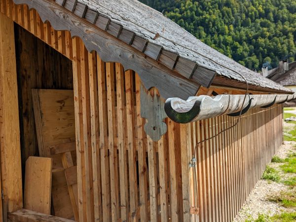 Wood Gutter Installation in Coeur D Alene