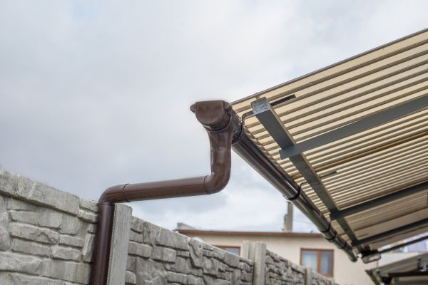 Plastic Downspout Installation in Coeur D Alene