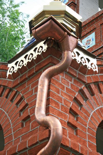 Church Downspout Installation in Coeur D Alene
